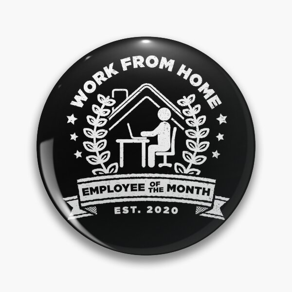 Item preview, Work From Home: Employee of The Month - Funny Gift designed and sold by elijohn23.