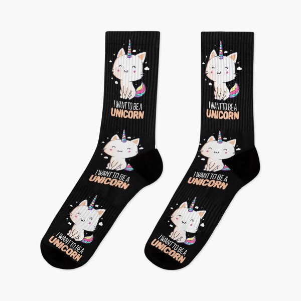 Item preview, I Want To Be A Unicorn Funny Cute Gift designed and sold by EduEly.