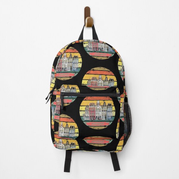 Item preview, Amsterdam Skyline Retro designed and sold by Mandala108.