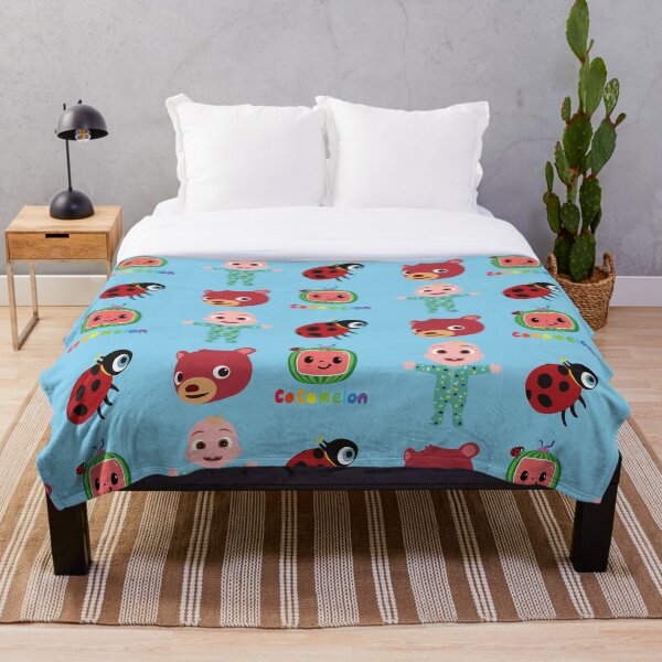 Cocomelon Characters Throw Blanket