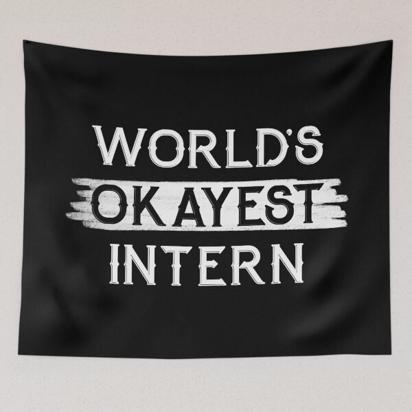 Item preview, World's Okayest Intern  designed and sold by NikStore.