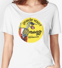 Vintage moped Mobylette 50 motobecane Women's Relaxed Fit T-Shirt