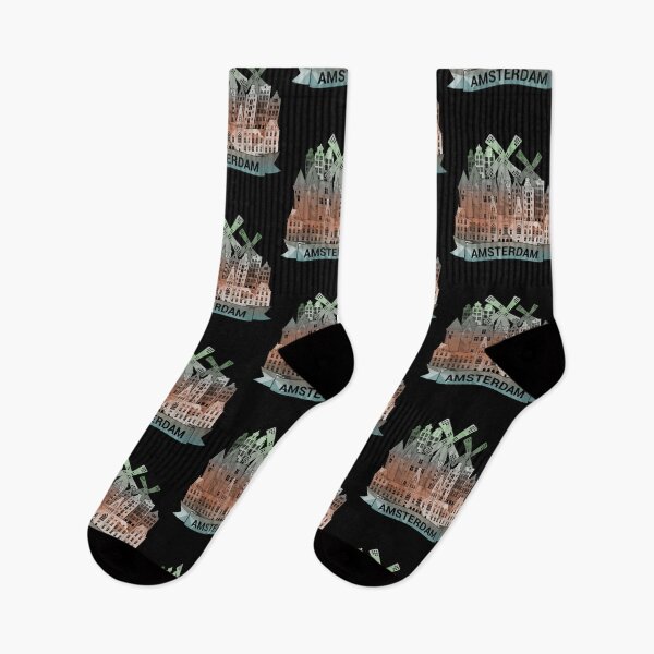 Item preview, Skyline de Amsterdam designed and sold by Mandala108.
