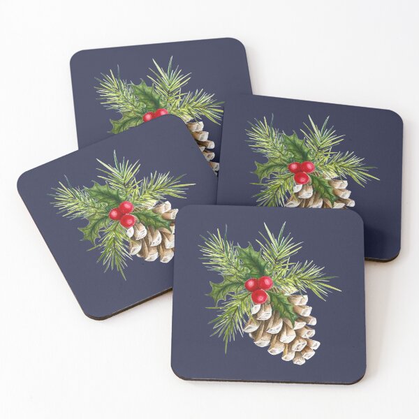 Item preview, Pinecone with Holly designed and sold by ViChung.
