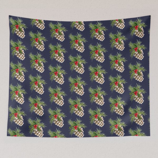 Item preview, Pinecone with Holly designed and sold by ViChung.