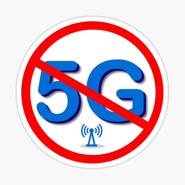 Arrêtez 5g Sticker