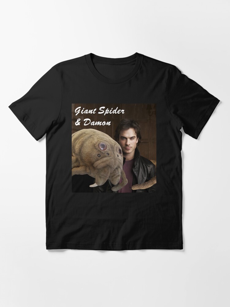 Thumbnail 3 of 7, Essential T-Shirt, Guy with spider designed and sold by JennyNicholson.