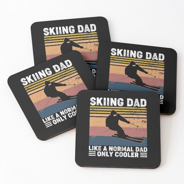 Item preview, Skiing Dad Like A Normal Dad Only Cooler Vintage designed and sold by dreamy11.