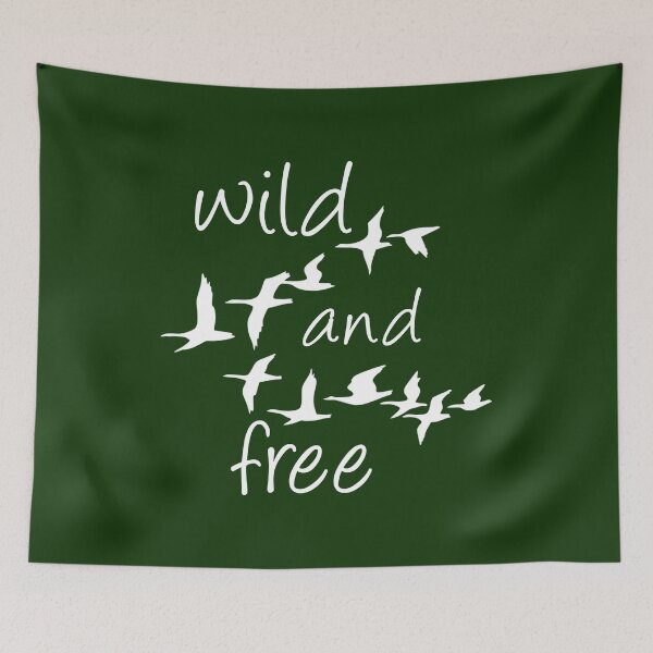 Item preview, wild and free like wild geese designed and sold by PaulS34.