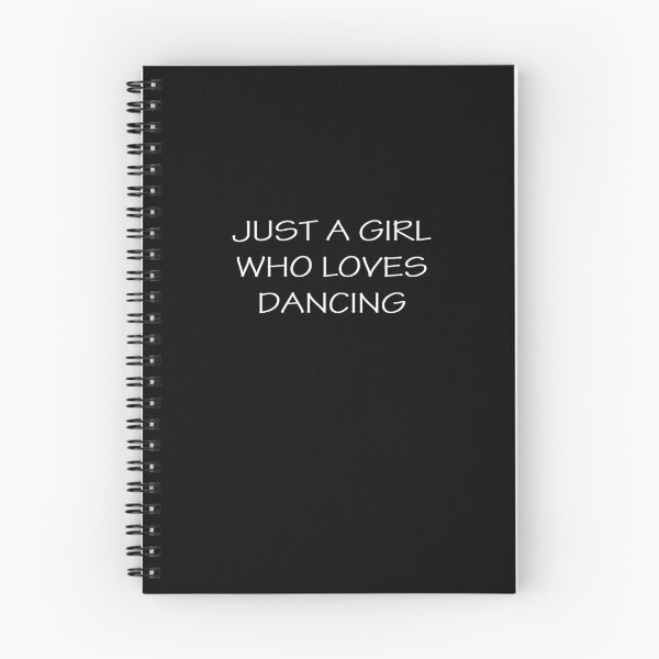 Item preview, Just A Girl Who Loves Dancing designed and sold by AmberSiraj.