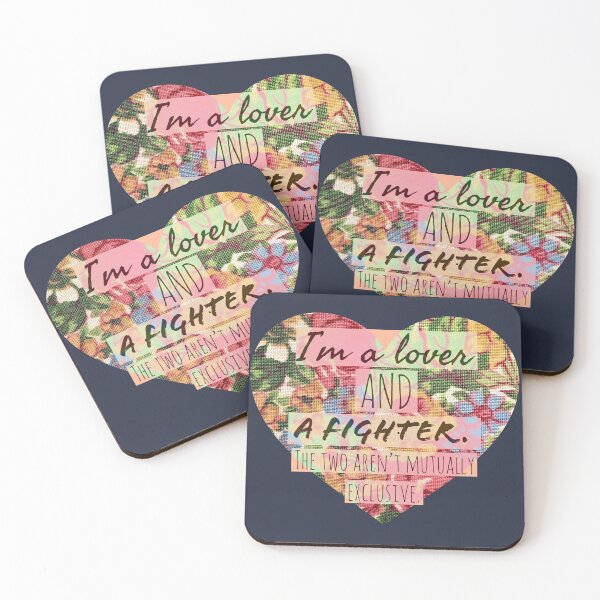 Item preview, Lover + Fighter designed and sold by AllRyeTea.
