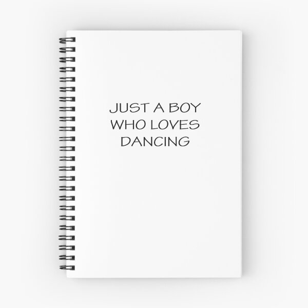 Item preview, Just A Boy Who Loves Dancing designed and sold by AmberSiraj.