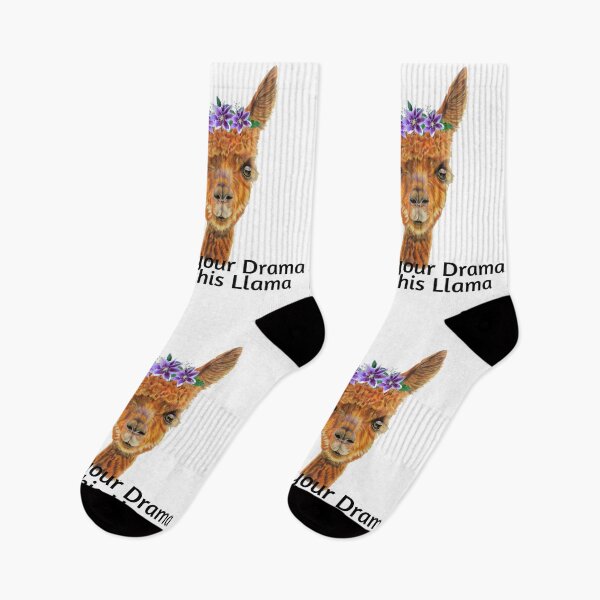 Item preview, Leave your Drama with this Llama  designed and sold by DiensDesign.
