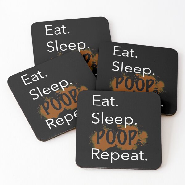 Item preview, Eat Sleep Poop Repeat - Funny Hilarious Baby Poo Shit Quote Gift For New Mom Mother Mum Dad Father Gift Ideas For Christmas Birthday Anniversary Mother's Father's Day Holidays From Son Daughter designed and sold by SemDesigns1.