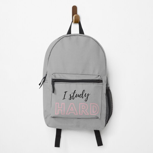 Item preview, I study hard ( grey background) designed and sold by AnahisRose.