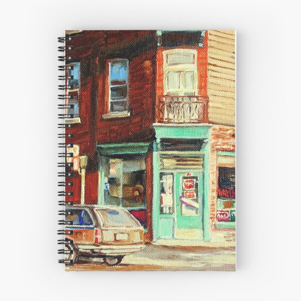 Item preview, WILENSKY'S DINER MONTREAL SCENE PAINTING designed and sold by Carole  Spandau.
