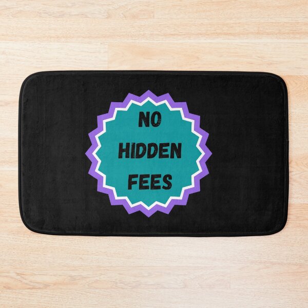 Item preview, NO HIDDEN FEES designed and sold by Swooncake Press.