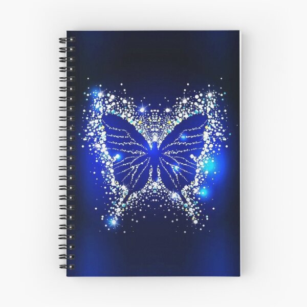 Item preview, Glowing Neon Blue Butterfly designed and sold by ReesDesigns.