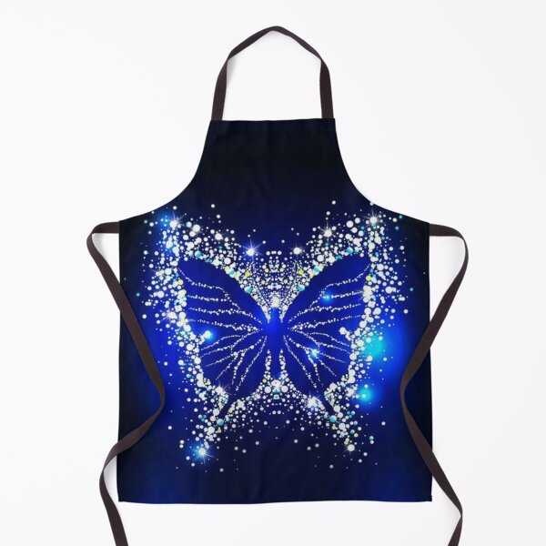 Item preview, Glowing Neon Blue Butterfly designed and sold by ReesDesigns.