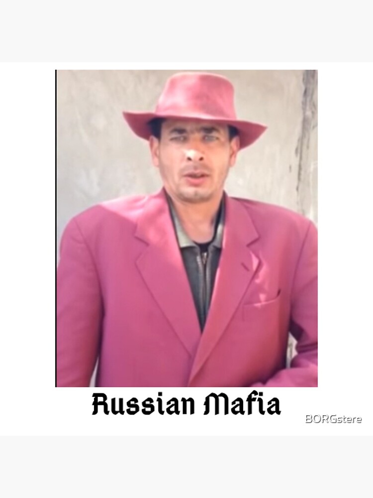 Russian Mafia Poster For Sale By Borgstere Redbubble