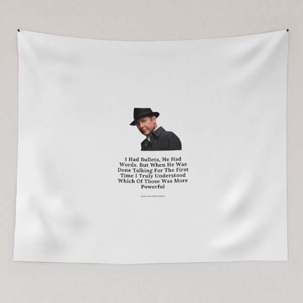 Item preview, The Blacklist reddington quote for  i had bullets designed and sold by oussayya.