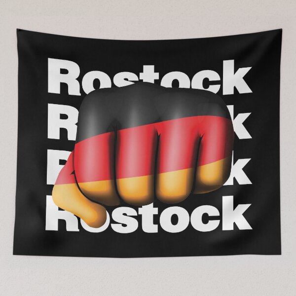 Item preview, Strong Rostock Germany Fist Deutschland Flag  designed and sold by elhefe.