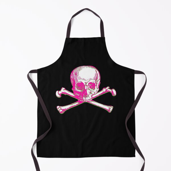 Item preview, Punk Skull ~Pink & Green on White designed and sold by EvilLeftHand.