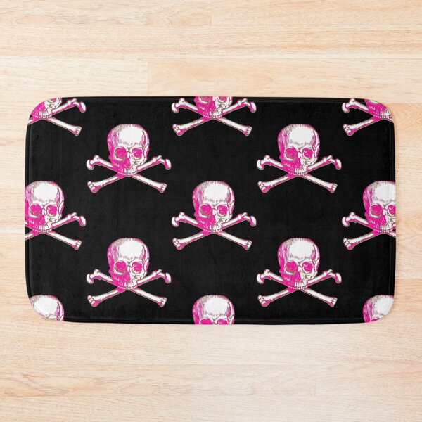 Item preview, Punk Skull ~Pink & Green on White designed and sold by EvilLeftHand.