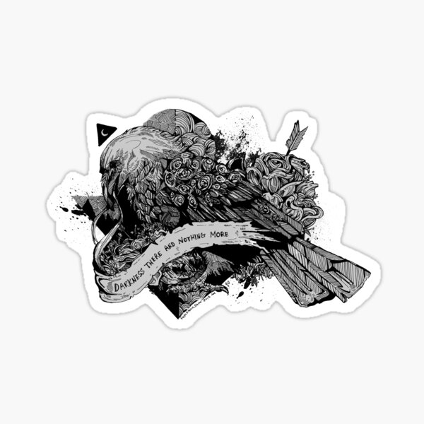 Darkness there Sticker