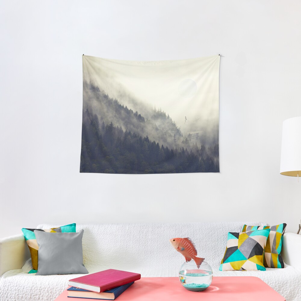 Forest Moon Tapestry