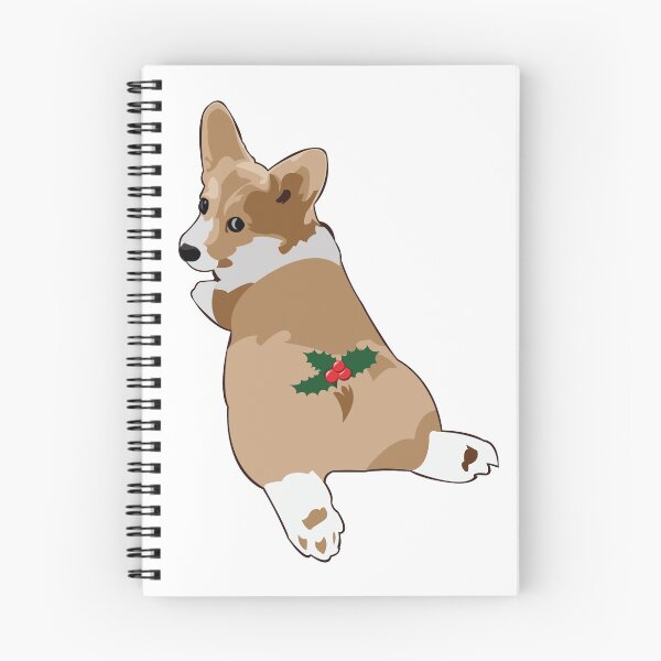 Item preview, Corgi with some mistletoe designed and sold by Kaleb Ahrens.