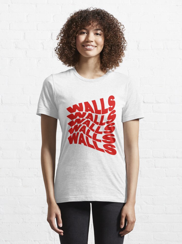 Louis Tomlinson Merch Smiley Walls Swirly Logo Essential T-Shirt