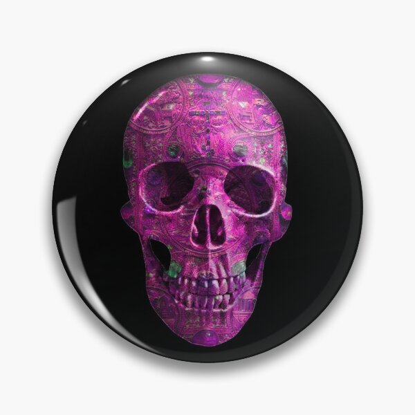 Artikelvorschau, Jeweled Barockschädel in Pinky Purple entworfen und verkauft von EvilLeftHand.