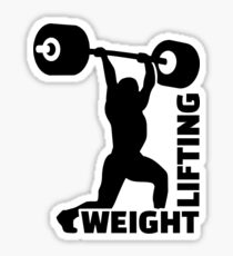 Weightlifting Sticker