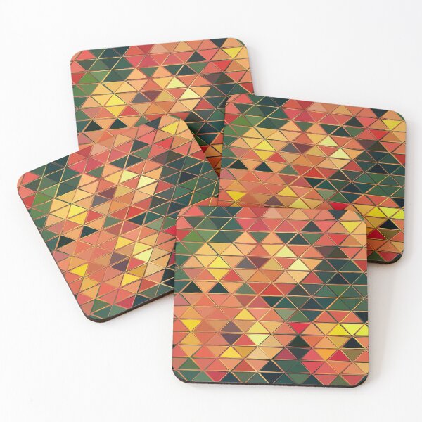 Item preview, Geometric Triangles With Colorful Seamless Pattern designed and sold by AYACHI90.