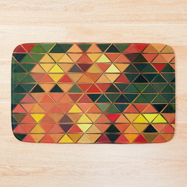 Item preview, Geometric Triangles With Colorful Seamless Pattern designed and sold by AYACHI90.