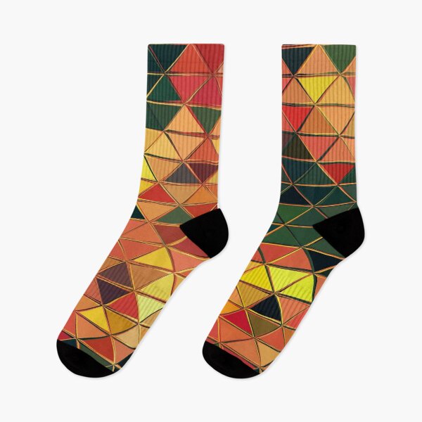 Item preview, Geometric Triangles With Colorful Seamless Pattern designed and sold by AYACHI90.