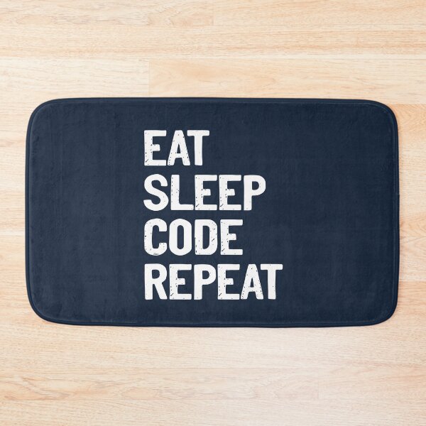 Item preview, Eat Sleep Code Repeat Programming Coder designed and sold by Sour Soul.