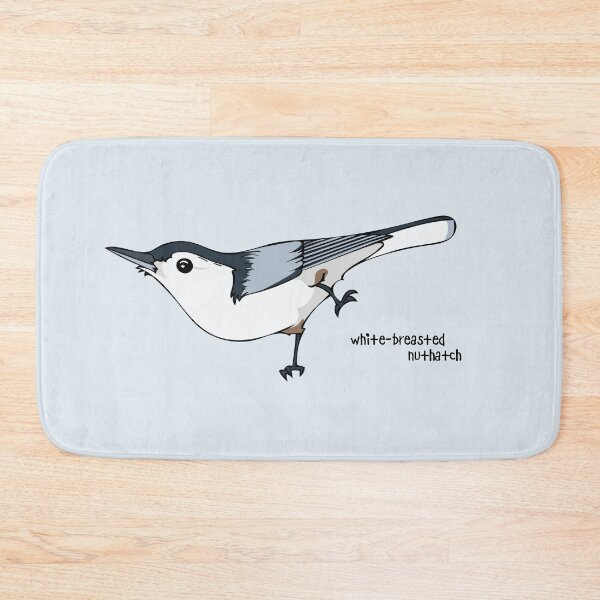 Item preview, White-Breasted Nuthatch designed and sold by Megan Siegfried.