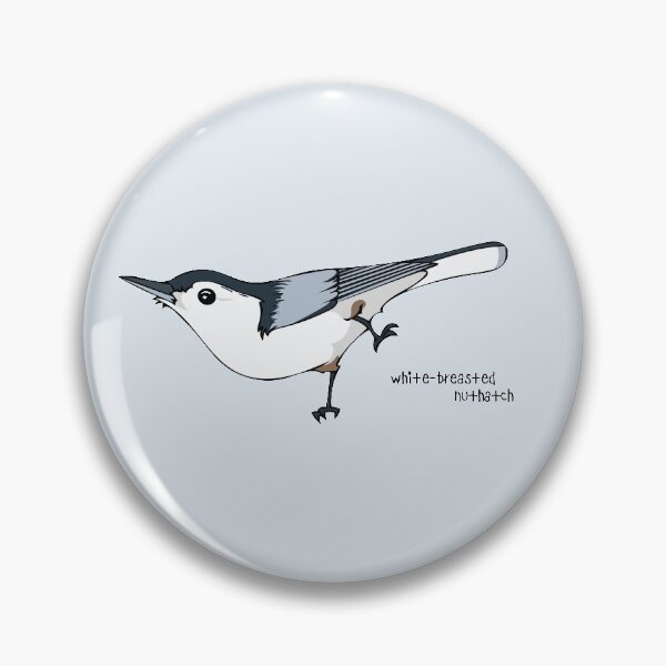 Item preview, White-Breasted Nuthatch designed and sold by Megan Siegfried.