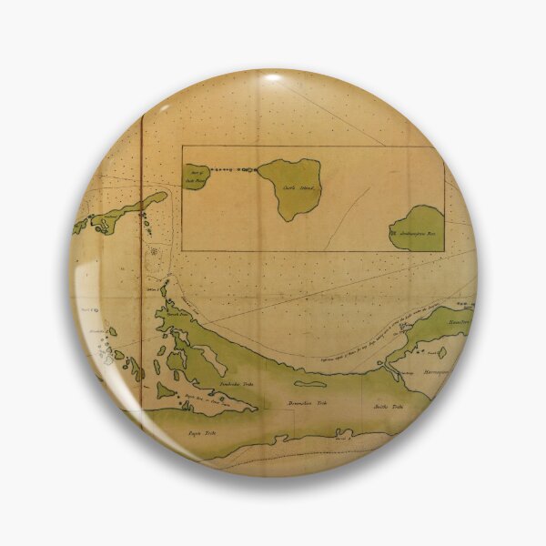 Item preview, Bermuda Islands Map (c 1760) designed and sold by allhistory.