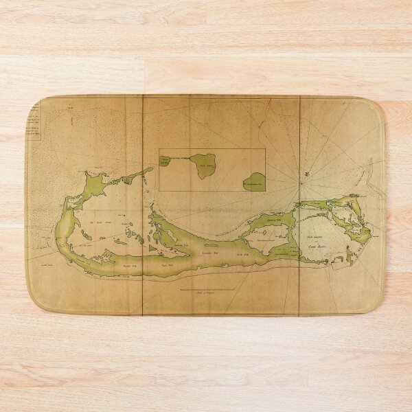 Item preview, Bermuda Islands Map (c 1760) designed and sold by allhistory.