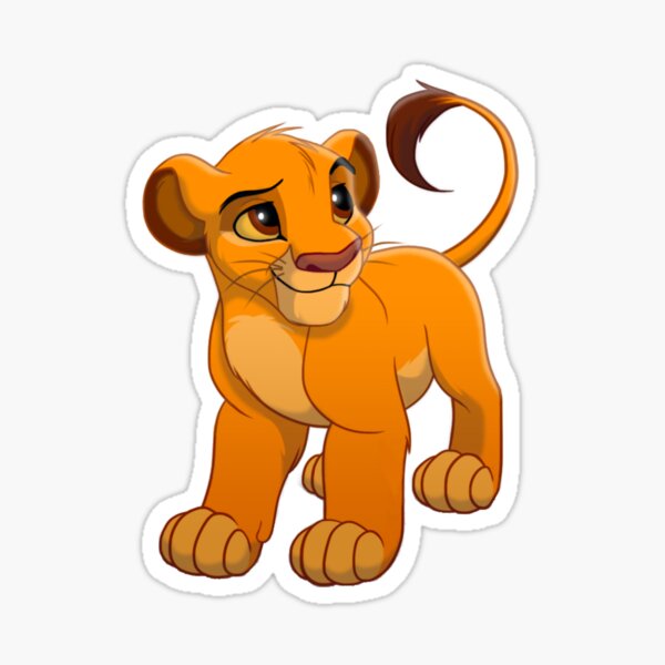 Simba Sticker