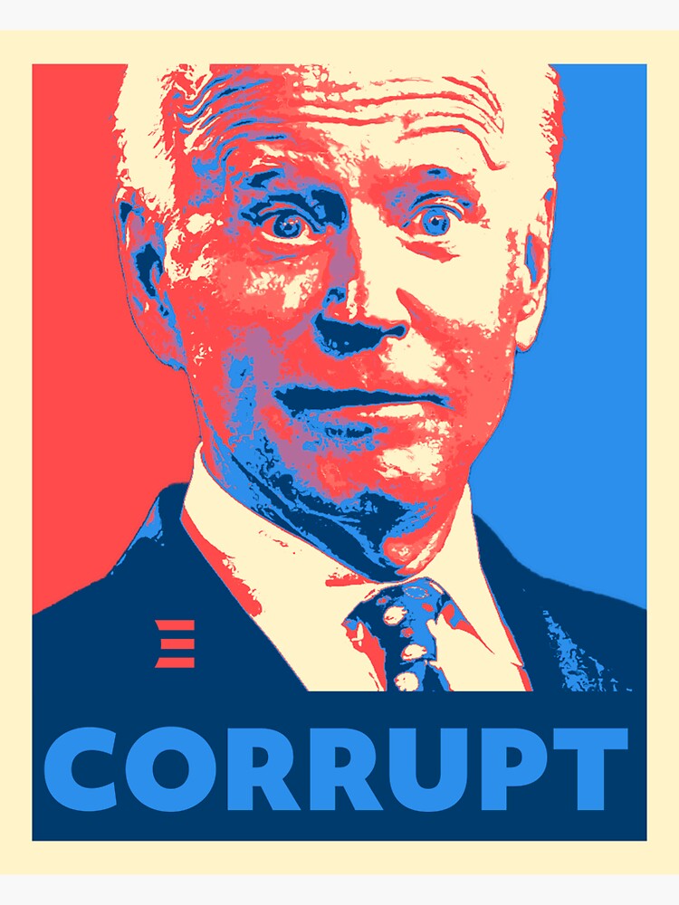 Anti Joe Biden - Biden Is CORRUPT - Hidin From Biden Magnet Designed ...
