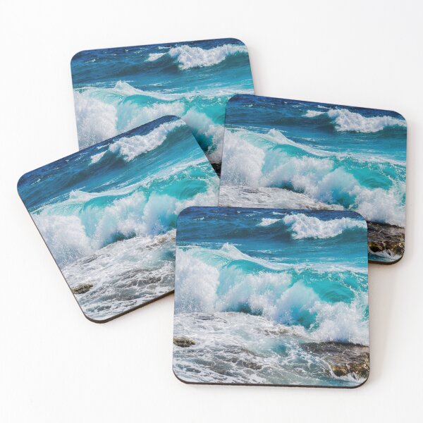 Item preview, Blue Ocean Waves  designed and sold by KM KAMRON.