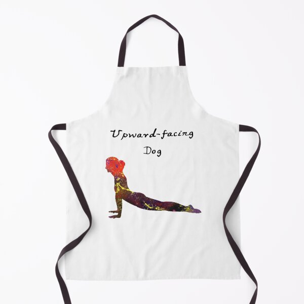 Item preview, UpwardFacing Dog 210 Watercolor Map Yoga Quote Def designed and sold by vividpixelusa.