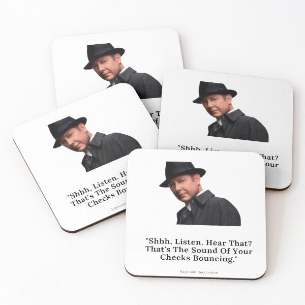 Item preview, The Blacklist reddington quote for   shhh listen  designed and sold by oussayya.