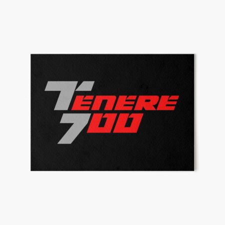 Yamaha Tenere 700 Logo White Art Board Print By 65fahrenheit Redbubble