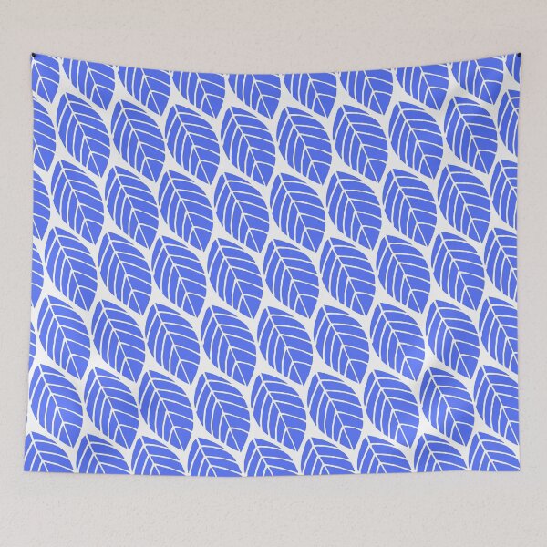 Item preview, Cute Blue Leaves designed and sold by Store Of Creations.