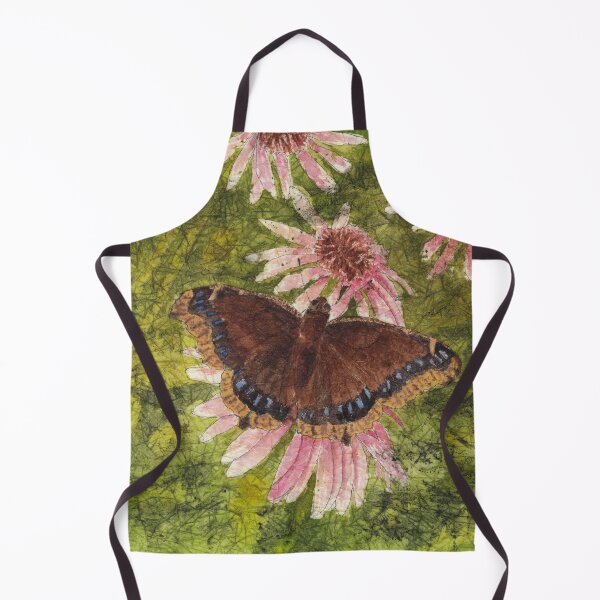 Item preview, Mourning Cloak Butterfly in Watercolor and Ink designed and sold by The Elderberry Blossom.
